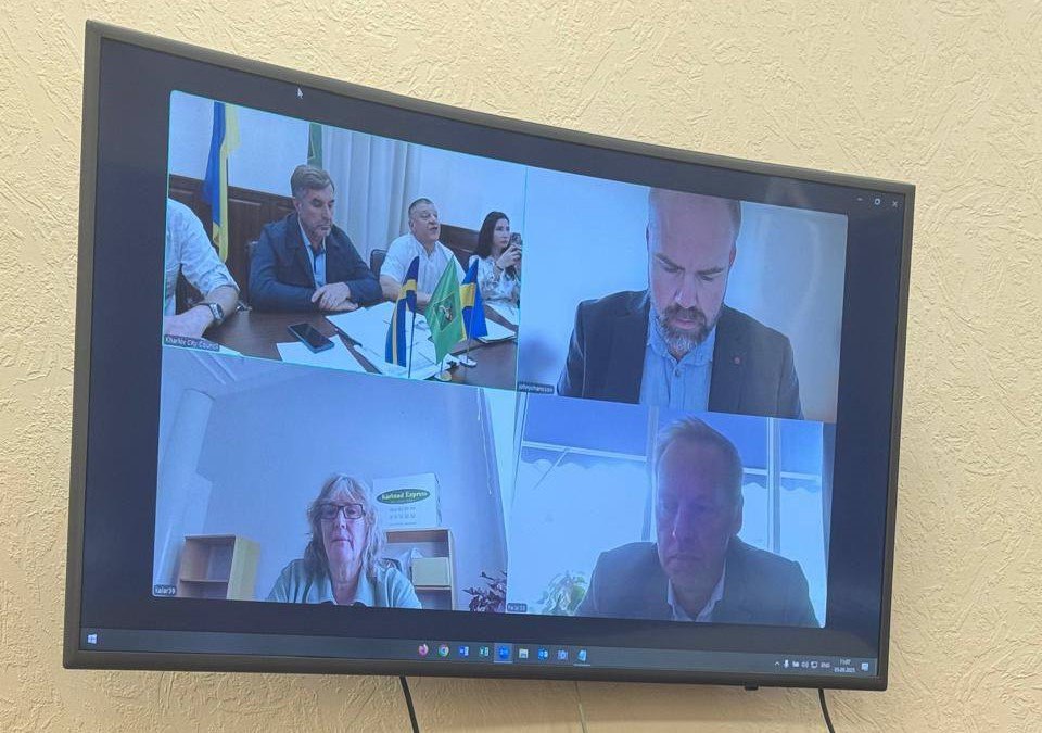 Продовжать допомогу Харкову та залучать його досвід шведські партнери: Новини Харкова